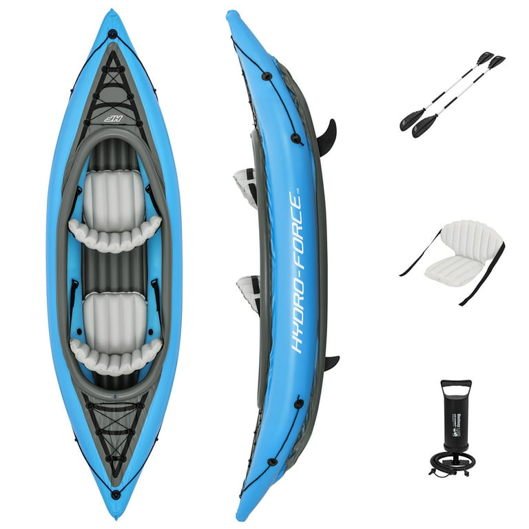 Hydro-Force Cove Champion X2 Inflatable Kayak - Two-Person Kayak