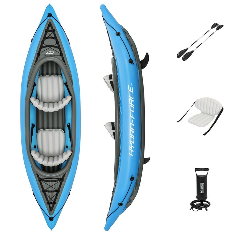 Hydro-Force Cove Champion X2 Inflatable Kayak - Two-Person Kayak