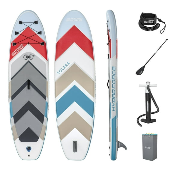Hydro Force Solara Inflatable Stand-Up Paddleboard Set 10'