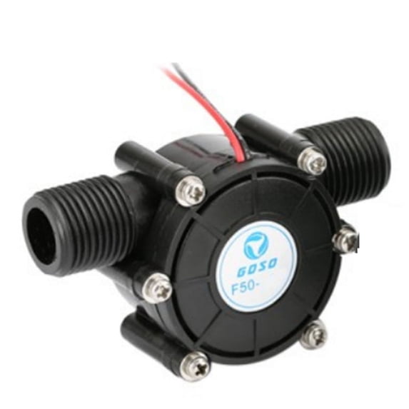 -Hydro Generator 12V 10W DC Water Flow Generator Turbine Generator Hydroelectric Tap Water Flow Hydraulic DIY