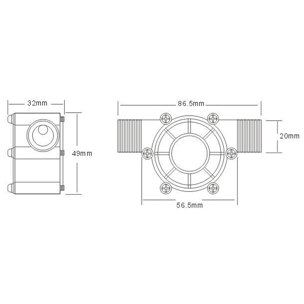 Hydro Generator,Tap Waterflow Pump Tap Diy Buzhi Waterflow Waterflow ...