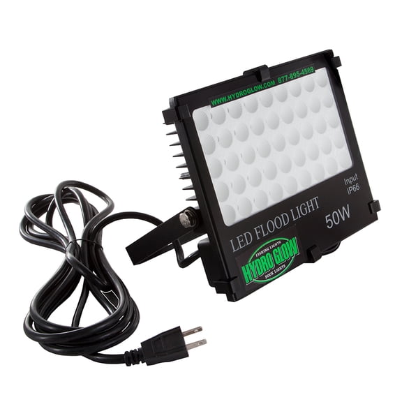 Hydro Glow Dock LED Flood Light Green 50 Watt w/ 20' Power Cord