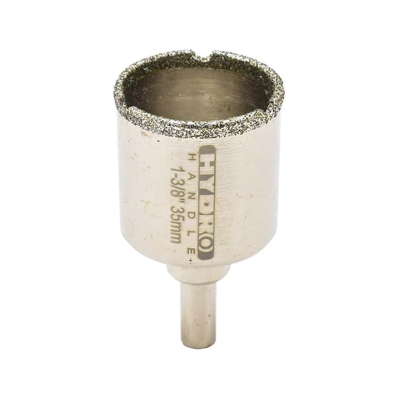 Hydro Handle HH138BIT 1-3/8" Electroplated Diamond Bit 8 mm Shank