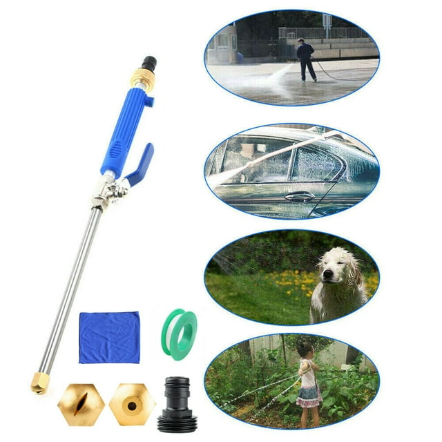Hydro Jet High Pressure Power Washer Wand, Garden Hose Portable