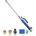thumbnail image 1 of Hydro Jet Power Washer, Heavy Duty Metal Watering Sprayer with Universal Hose End, Glass Window Cleaning Sprayer Extendable Home Garden Car Water Washing, Hydrojet Power Washer Nozzle, 1 of 7