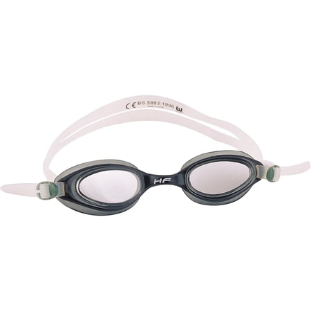 Bestway: HydroPro Competition Goggles - Black - Fog Free Polycarbonate Lenses, Pool Swimming Gear, Water Accessory, Adjustable Silicone Strap, Kids 7+