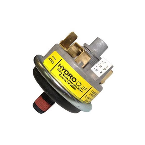 Hydro-Quip 34-0178 1A 2 PSI SPST Pressure Switch for Used on 240V CS800