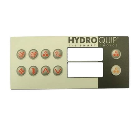 Hydro-Quip 80-0211-10 Top Side HT-2 10 Button Overlay