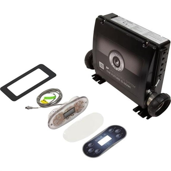 Hydro Quip BBG6406 4Kw Balboa Bp7 Retrofit Kit with Tp600 Kpad & Light C for 1-3 Pump
