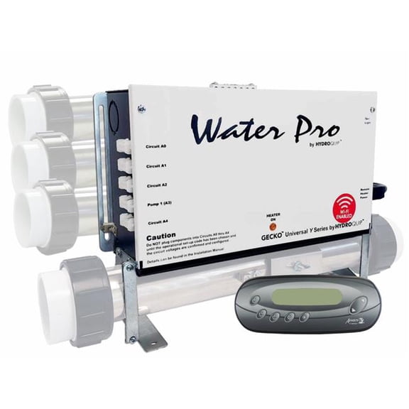 Hydro Quip HQCS6P59YUS4 Gecko Y-Series Slide Heater Universal System K450