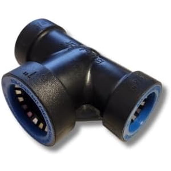 Hydro-Rain BL401-005 No Glue Needed BLR Tee, 1/2", Pack of 25