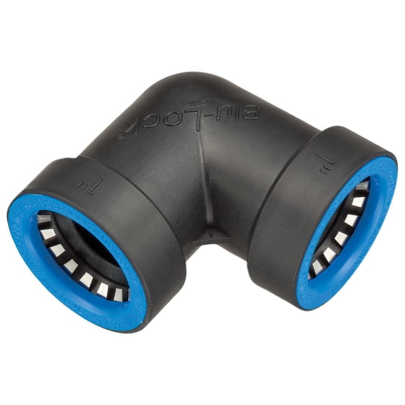 Hydro-Rain Blu-Lock Elbow-Size:1"