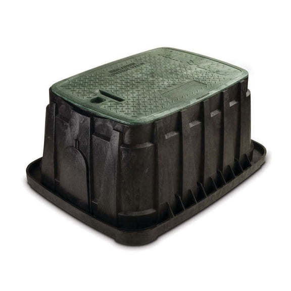 Hydro-Rain VB1-220-12-GG Jumbo ICV Box Green w/Green Cover