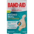 Hydro Seal All Purpose Adhesive Bandages 10 Count (Pack of 5) Supreme