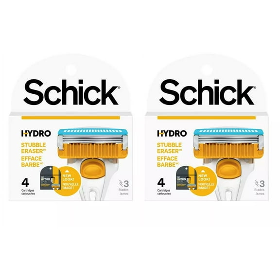 Hydro Skin Comfort Stubble Eraser Razor Refills  8 Ct.