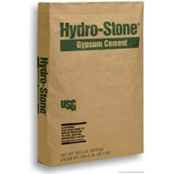 Hydro-Stone Plaster For Scenery, Dioramas, Dentistry And Mold Casting, Also Great For Model Railroads & Gaming (50 Lb) Ships In Two 25 Pound Boxes