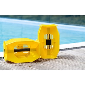 Hydro Tone Hydro-Bell Pool Exercise Dumbbells Pair, Aquatic Water Weights for Functional Strength Training, UV and Chlorine Resistant, Quick Start Guide Included
