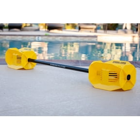Hydro-Tone Maximum Resistance Aquatic Barbell | Water Weights for Pool Exercise | Bells Detach for use as Pool Dumbbells | Quick Start Guide