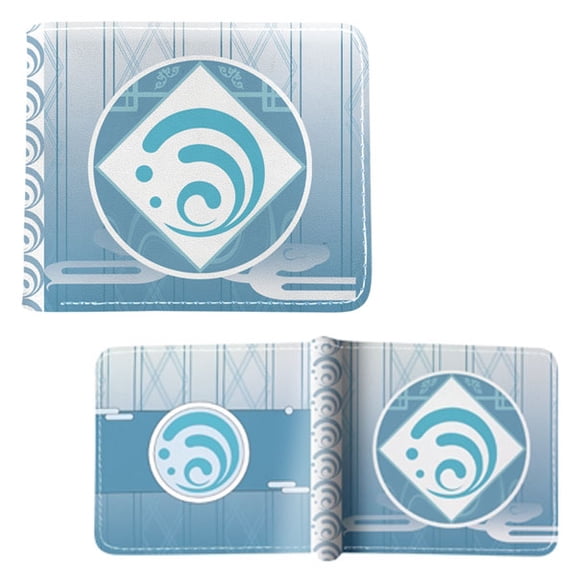 Hydro Vision - Genshin Impact 4x5" Bi-Fold Wallet