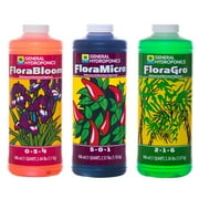 Hydro Worlds GH Flora Series' Hydroponics Synthetic Fertilizer, 32 oz