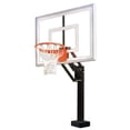 thumbnail image 1 of HydroChamp II Stainless Steel-Acrylic Adjustable Poolside Basketball System, Forest Green, 1 of 1