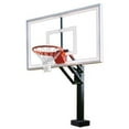 thumbnail image 1 of HydroChamp Select Stainless Steel-Acrylic Adjustable Poolside Basketball System, Purple, 1 of 1