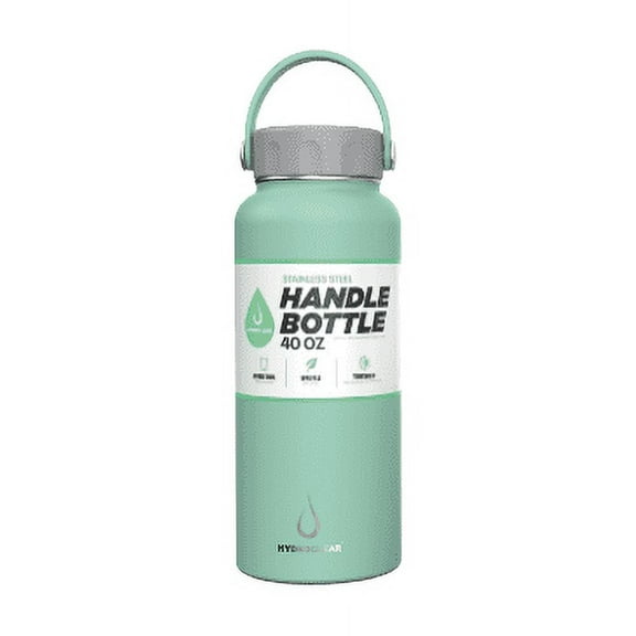 HydroClear 40oz STAINLESS STEEL HANDLE CAP  -SAGE GREEN-