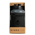 HydroJug Black 73oz Jug and Sleeve Features Leakproof, Carry Handle