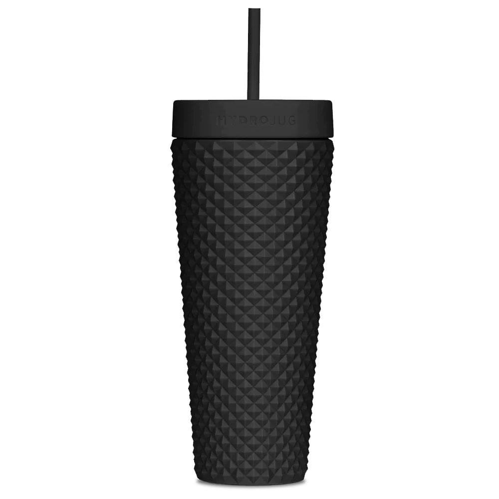 HydroJug Black Shaker Cup 24oz - Perfect for Protein Shakes, Workout Drinks- Tumbler