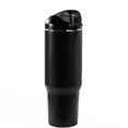 thumbnail image 1 of HydroJug Ease2o Insulated Stainless Steel Water Bottle with Straw & Chug Lid, Leak-Resistant, Cup Holder Friendly – 32oz, Black, 1 of 5