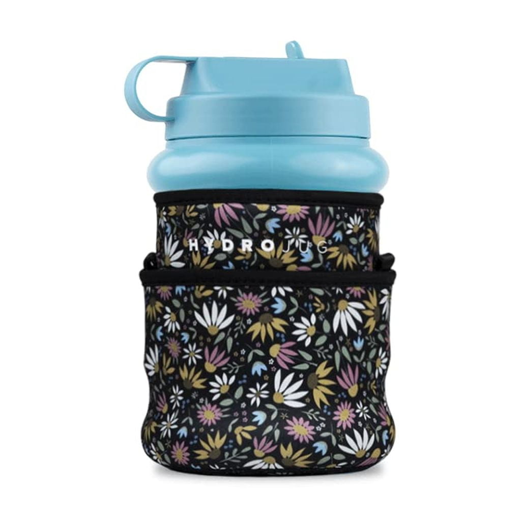 Manchon de tatouage floral noir et blanc adulte