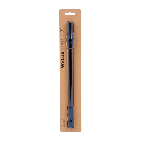 HydroJug Reusable Straw, Black (Pack of 48)