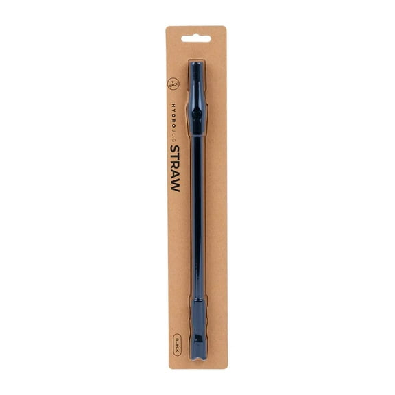 HydroJug Reusable Straw, Black