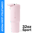 thumbnail image 1 of HydroJug Sport 32 oz Stainless Steel Water Bottle with Flip Straw, Insulated Leak-Proof Tumbler for Gym & Outdoor - Pink Sand, 1 of 7