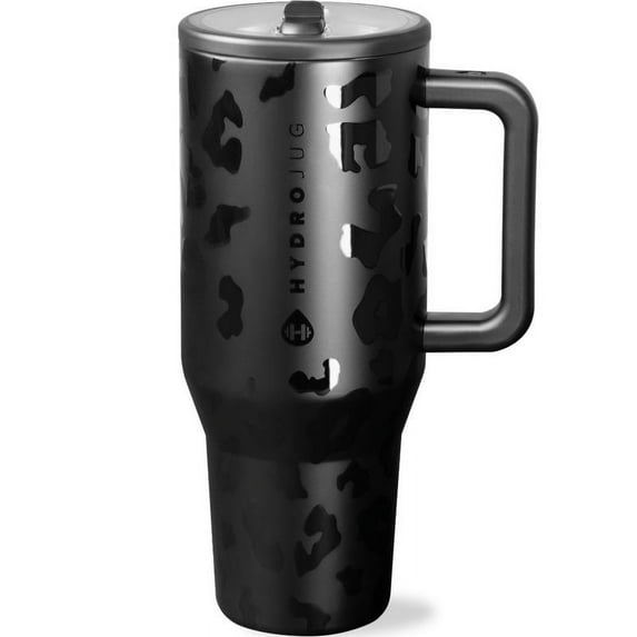 HydroJug Traveler | Leak-Proof Insulated Tumbler with Flip Straw & Cup Holder Fit Flasks Lid