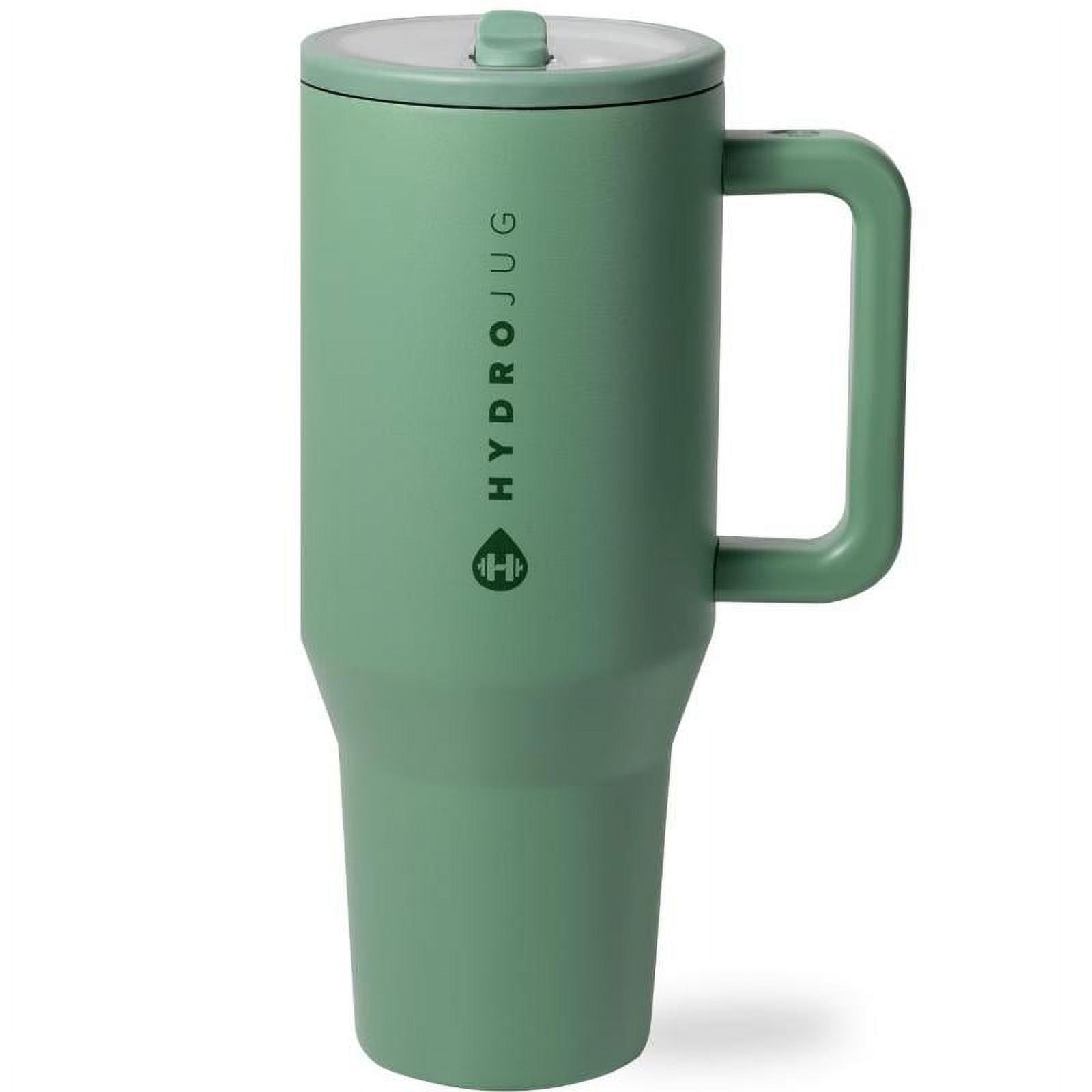 HydroJug Traveler Modern Tumbler with Handle, Simple Flip Straw