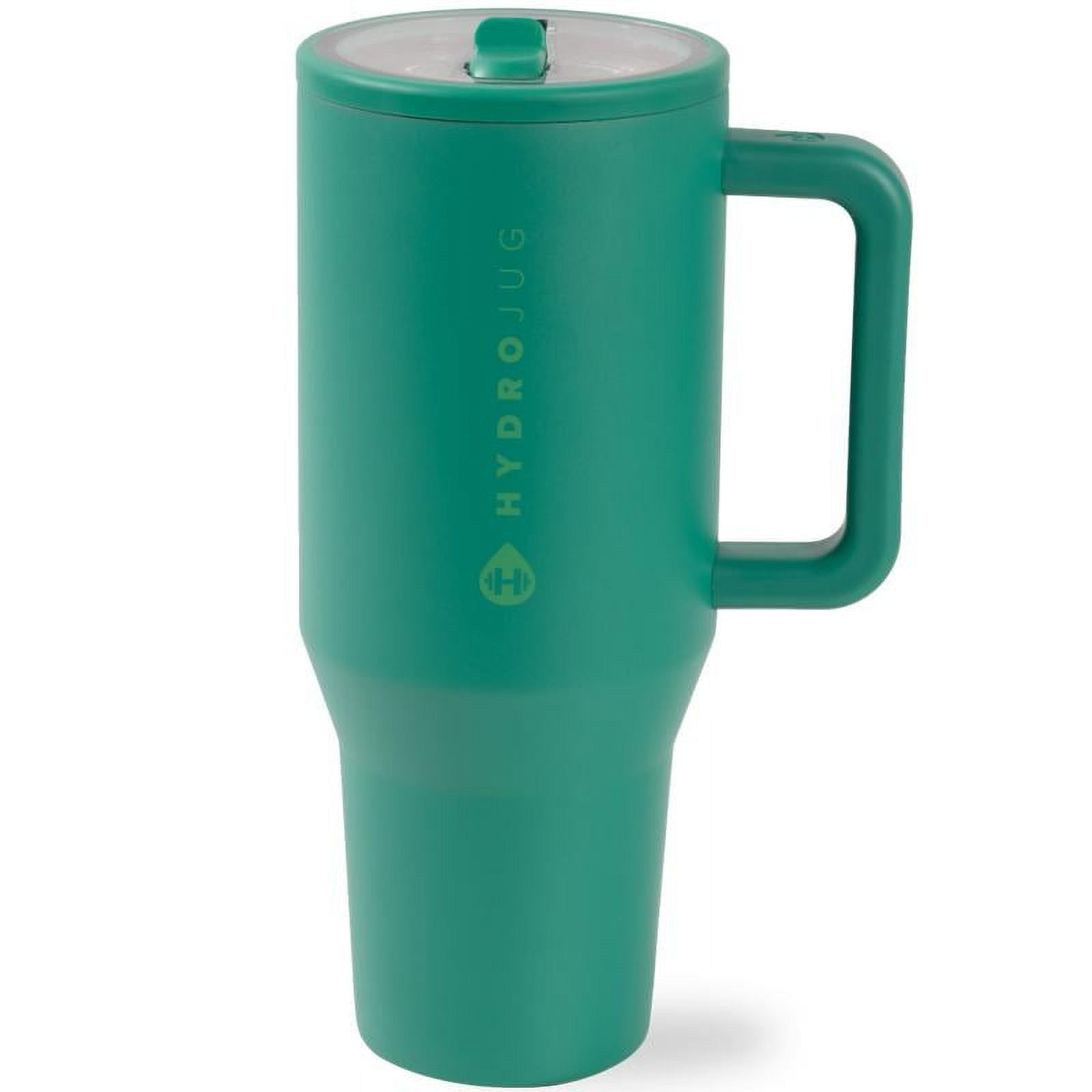 HydroJug Traveler Modern Tumbler with Handle, Simple Flip Straw