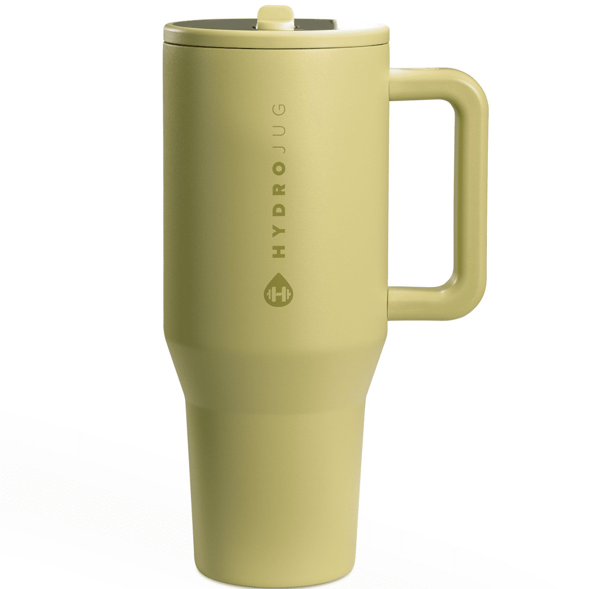 HydroJug Traveler Water Bottle, 40 oz, Cream, Stainless Steel