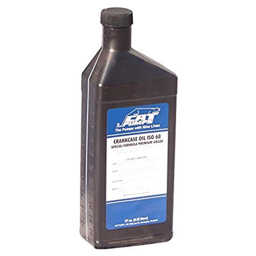 HydroMist Pump Oil, Lubricating Oil for Regular Maintenance of All HydroMist Pumps, Compatible with Cool Zone USA Industrial-Strength Portable Systems, Premium-Quality Pump Saver Oil ISO-68, 21 Oz.