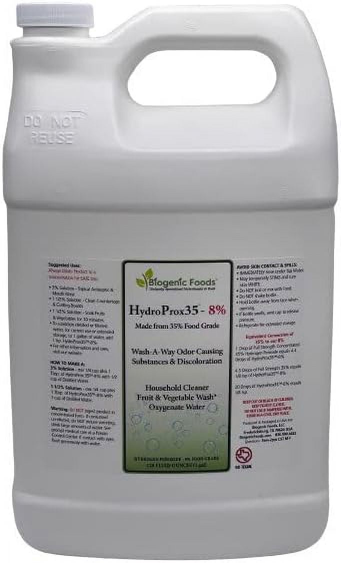 HydroProx35 - 8% Pure Food Grade Hydrogen Peroxide