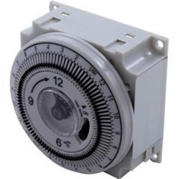 HydroQuip 240V 60 Hz Standard 24-Hour Timer with Override Switch