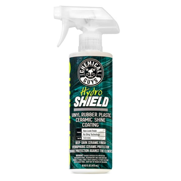 HydroShield Vinyl, Rubber, Plastic, Ceramic Shine Coating