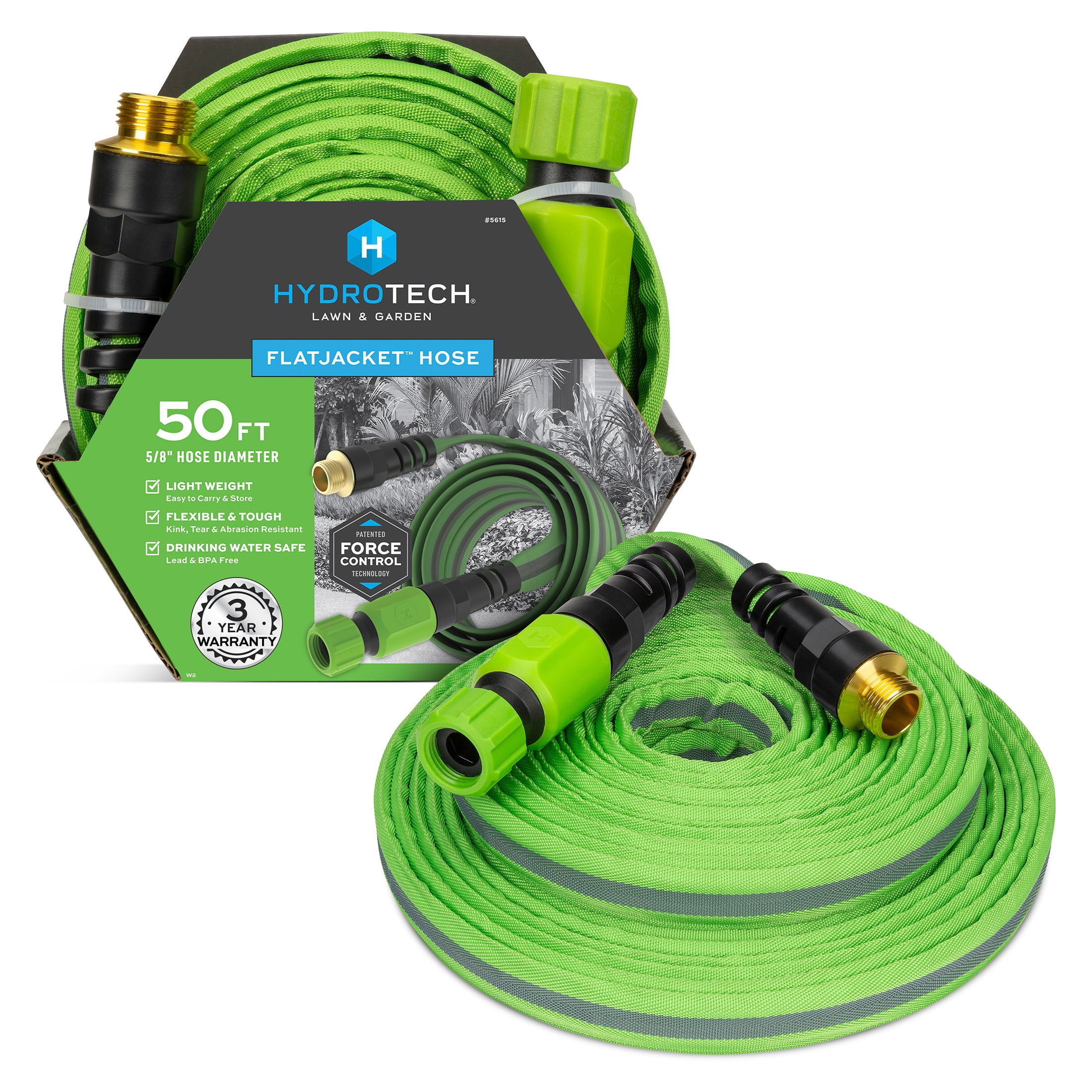 HydroTech FLATJACKET Garden Hose