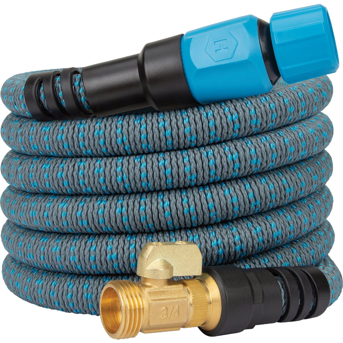 5/8 in. x 100 ft. ZillaGreen Garden Hose with 3/4 in. GHT Fittings 