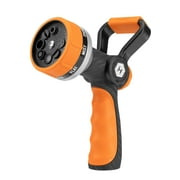 HydroTech Heavy Duty 8-Pattern Fireman's Hose Nozzle