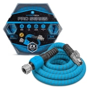 HydroTech Pro Series 3/4 x 25ft Expandable Garden Hose - Kink-Free, 2x Flow, Lightweight