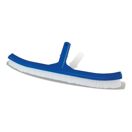 HydroTools 8210 18 Inch Curved Nylon Swimming Pool Spa Wall & Floor Brush