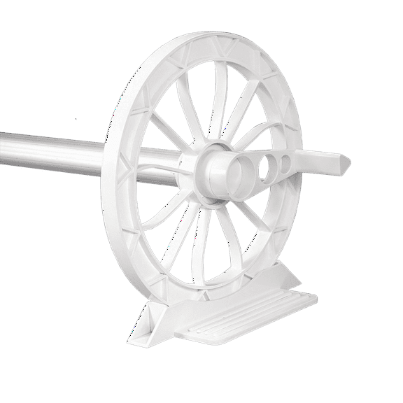 HydroTools Inground Resin Solar Cover Reel 20' Wide