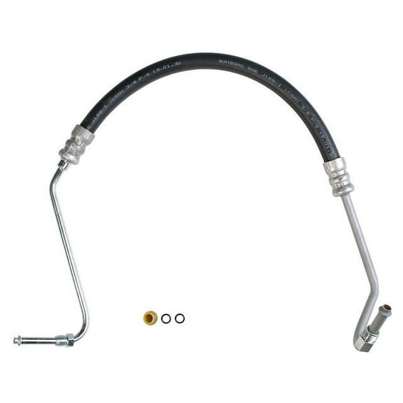 Hydroboost To Gear Power Steering Pressure Line Hose Assembly - Compatible with 2003 - 2004 Ford F-250 Super Duty 6.0L V8