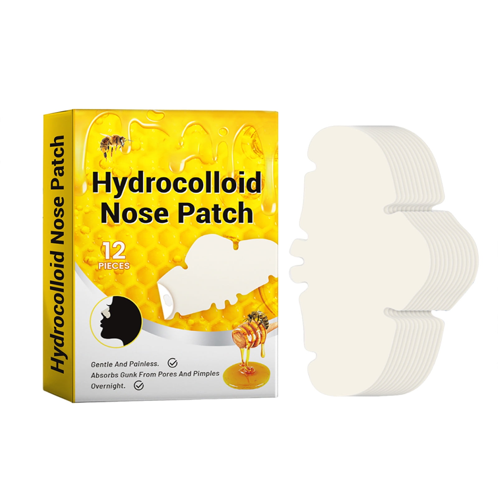 Hydrocolloid Nose Plasters For Nose Pores Pimples Zits Oil Blackheads